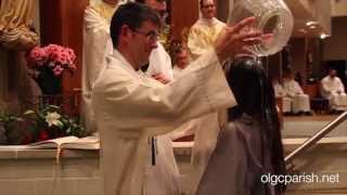 Easter Vigil 2015  Adult Baptisms [upl. by Noitsirhc358]