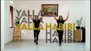 YALLA HABIBI  EASY ZUMBA [upl. by Tobey]