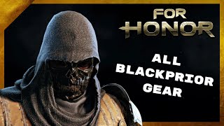 All Black Prior Gear Remastered  For Honor [upl. by Luy434]