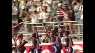 World Record  Mens 4X400m  World Athletics Championships Stuttgart 1993 [upl. by Nereen880]