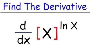 Finding Derivatives Using Logarithms  Differential Calculus [upl. by Issi]