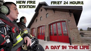 First 24 Hours in a New Fire Station  A Day in the Life [upl. by Knighton890]