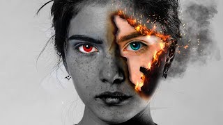 Fire Face Editing  Picsart Mobile Editing Ideas [upl. by Eellek419]