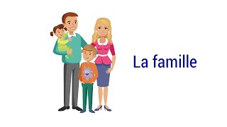 Français A1  la famille [upl. by Sapers113]