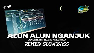 DJ ALUN ALUN NGANJUK  Remix Slow Bass Santuy  THAILAND STYLE [upl. by Atinrev]