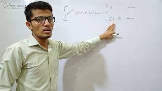 Orthogonality of hermite polynomialshowing hermite Polynomials are orthogonalnormality condition [upl. by Linetta]