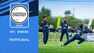 🔴 ECS Portugal 2024  Day 5  T10 Live Cricket  European Cricket [upl. by Wehtta248]