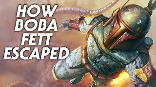 How Boba Fett Escaped the Sarlacc Pit in Star Wars Legends [upl. by Dnartreb]