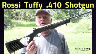 Rossi Tuffy 410 Shotgun on Riders Range [upl. by Julee]