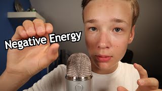 ASMR Plucking amp Removing Your Negative Energy [upl. by Diarmuid]