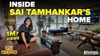 Inside Sai Tamhankars Luxury Mumbai Home  House Tour  Mashable Gate Crashes  EP10 [upl. by Akirdnuhs]