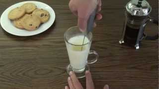 Aerolatte  The Original Steam Free Milk Frother [upl. by Gnov]