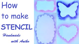 How to make STENCILS [upl. by Atilol273]