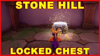 Spyro How to Get Stone Hill Chest Key Locked Treasure REIGNITED TRILOGY [upl. by Uttica]