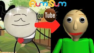 YTP Aumsum is bald and turns to baldi [upl. by Wieren820]