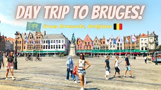 1 day trip to Bruges Belgium  Bruges Travel Guide  Top things to try in Bruges  Belgium city [upl. by Anrahc]