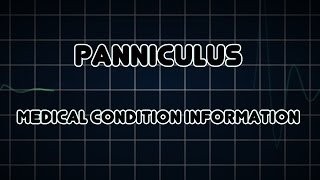 Panniculus Medical Condition [upl. by Atterrol693]