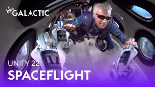 Virgin Galactic Unity 22 Spaceflight [upl. by Aneryc]