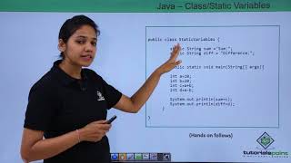 Java  Static Variables [upl. by Deckert]