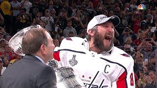 Alex Ovechkin and the Capitals lift the Stanley Cup [upl. by Ttenyl309]