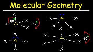 Molecular Geometry amp VSEPR Theory  Basic Introduction [upl. by Nylorak]