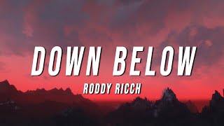 Roddy Ricch  Down Below TikTok Remix Lyrics [upl. by Pentheam97]