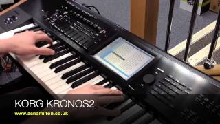 KORG KRONOS 2 KRONOS 2015 Demo  Sounds  Combis [upl. by Damiano155]