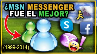 MSN MESSENGER Cambió La Mensajería Instantánea Para Siempre [upl. by Motteo6]