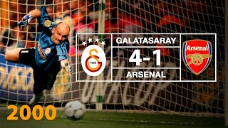 Galatasaray UEFA Kupası Final Maçı Özeti  Galatasaray 41 Arsenal  UEFA Cup Final 2000 [upl. by Edmead]