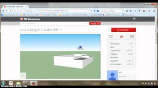 tutoriel sketchup  partie 4  Importer des objets 13 [upl. by Kitty]