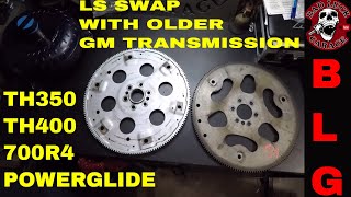 LS SWAP WITH OLDER GM TRANSMISSION [upl. by Guild460]