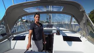 BENETEAU Oceanis 401 Full Review amp Walkthrough Onboard The Latest Born 40footer Sailboat Cruiser [upl. by Karilla]