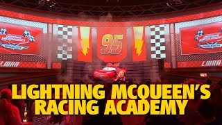 Lightning McQueens Racing Academy  Disneys Hollywood Studios [upl. by Suilenrac]