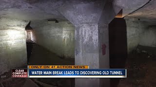 Underground tunnel discovered at 27th and Cleveland [upl. by Demb]