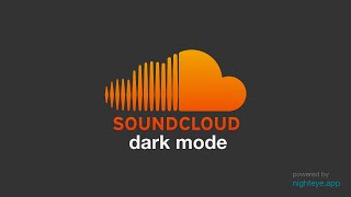 How to enable SoundCloud dark mode [upl. by Nani]