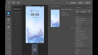 How to create Themes with Themes Design Studio  by Nada Mohsen Huawei Accredited Designer [upl. by Airdnahs311]