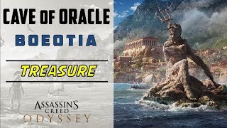 Cave of the Oracle Boeotia  Loot Treasure Location  ASSASSINS CREED ODYSSEY [upl. by Delphine]