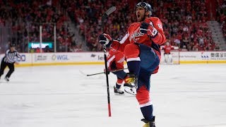 Watch all 49 Alex Ovechkin goals from 201718 season [upl. by Notsej]