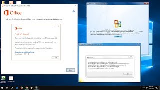 How to Fix All MS Office Installation Errors MS Office 20032016 In Windows 1087XP [upl. by Noivad]