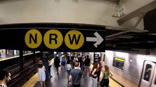 ⁴ᴷ The Busiest NYC Subway Station Times Square–42nd StreetPort Authority Bus Terminal [upl. by Yeltneb525]