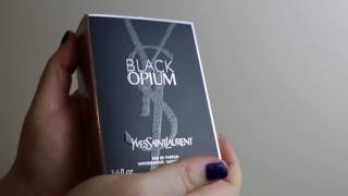 YSL Black Opium Parfum Unboxing [upl. by Nipha]