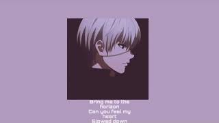 Bring me the horizon  can you feel my heart  slowed down [upl. by Wager790]