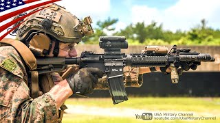 Force Recon quotM4 Carbine amp M45 Pistolquot Combat Marksmanship Training [upl. by Dow]