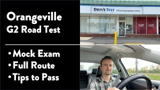 Orangeville G2 Road Test  Full Route amp Tips on How to Pass Your Driving Test [upl. by Ishii]