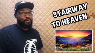 LED ZEPPELIN  STAIRWAY TO HEAVEN  REACTION [upl. by Dahsraf]