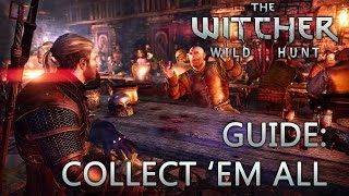 Witcher 3 Collect em all Guide [upl. by Yenahs]