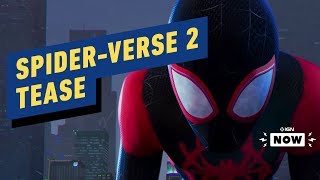 SpiderMan Into the SpiderVerse 2 Reveals Sequel Tease Release Date  IGN Now [upl. by Leahcimnoj]