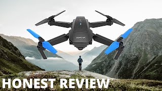 ZeroX Swift Foldable 720p HD Drone  An Honest Review [upl. by Ion]