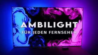 Ambilight zum Nachrüsten Die beste Ambilight Alternative  Test [upl. by Teilo836]