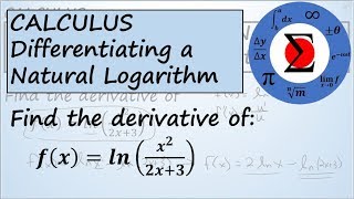 Calculus  Differentiating the Natural Logarithmic Function [upl. by Chun]